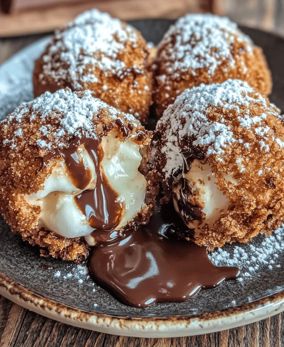 Delve into the delightful world of dessert with our Fried S'mores Bombs recipe. This indulgent treat combines the classic flavors of chocolate, marshmallows, and graham crackers into a crispy, warm delight that is sure to please any sweet lover. Imagine biting into a perfectly golden-brown exterior, only to discover a gooey, molten center of rich chocolate and soft marshmallows. Perfect for parties, family gatherings, or a cozy night at home, these Fried S'mores Bombs will not only satisfy your sweet tooth but also impress your guests with their creative twist on a beloved classic.