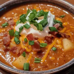 There's something undeniably comforting about a warm bowl of creamy soup, especially when the chill of winter sets in or after a long day. Creamy soups not only warm the body but also soothe the soul, making them a popular choice for families and home cooks alike. Among the myriad of options, "Creamy Loaded Baked Potato Bliss" stands out as a hearty and satisfying meal that combines the delightful flavors of baked potatoes with a creamy, rich texture.