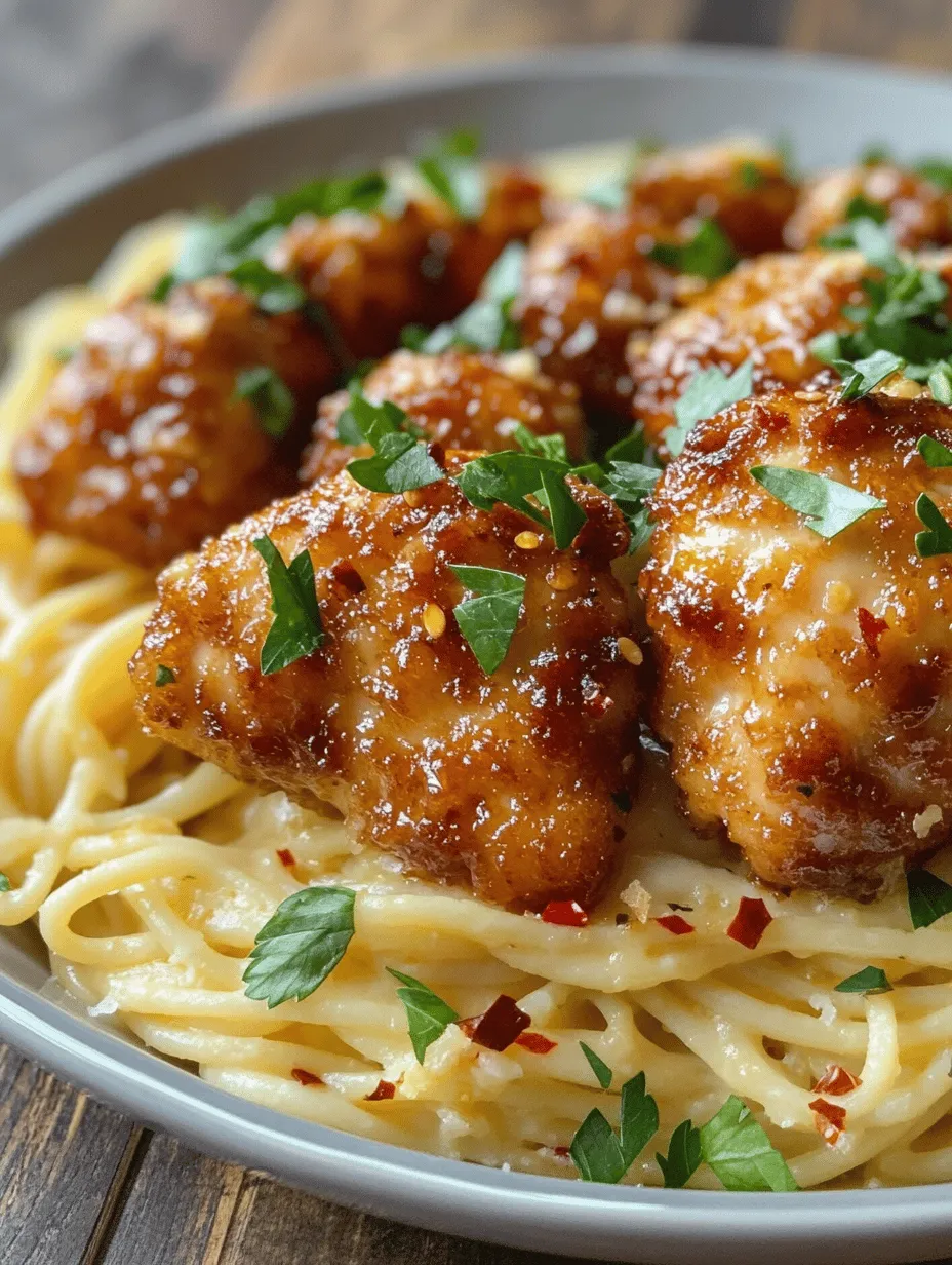 Garlic Butter Chicken Bites with Creamy Parmesan Pasta is a dish that tantalizes the taste buds with its rich flavors and comforting textures. This delightful combination of tender chicken bites bathed in a luscious garlic butter sauce served alongside creamy, cheesy pasta is sure to become a favorite in your household. As a versatile recipe, it can effortlessly transition from a casual weeknight dinner to a lavish weekend gathering, impressing family and friends alike.