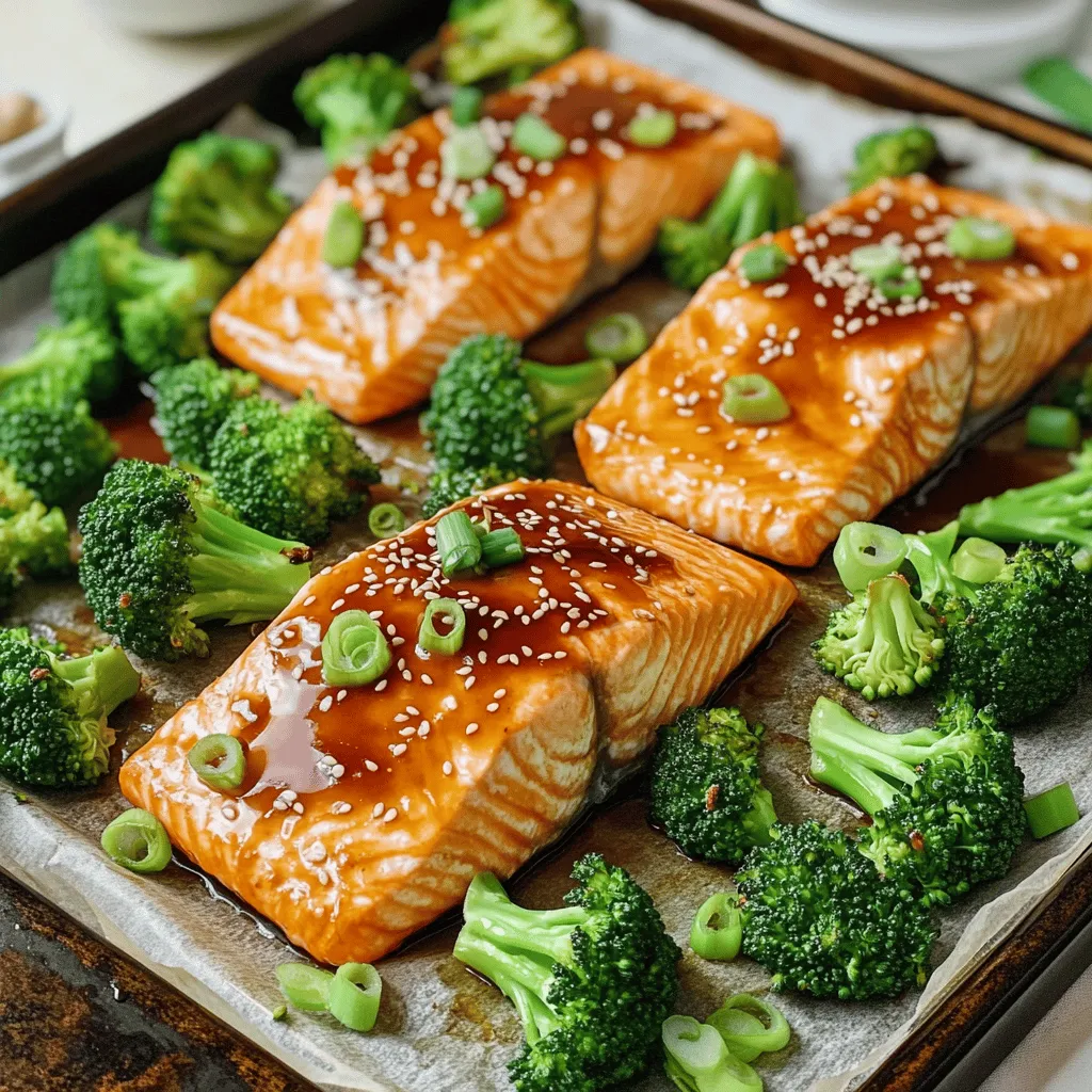 If you’re on the lookout for a quick, nutritious meal that bursts with flavor, look no further than Zesty Teriyaki Salmon and Crunchy Broccoli. This delightful dish not only showcases the vibrant flavors of teriyaki but also offers a healthy balance of protein and essential nutrients. Salmon, with its rich omega-3 fatty acids, pairs perfectly with the crisp texture and green goodness of broccoli, making this recipe a wholesome choice for any meal.