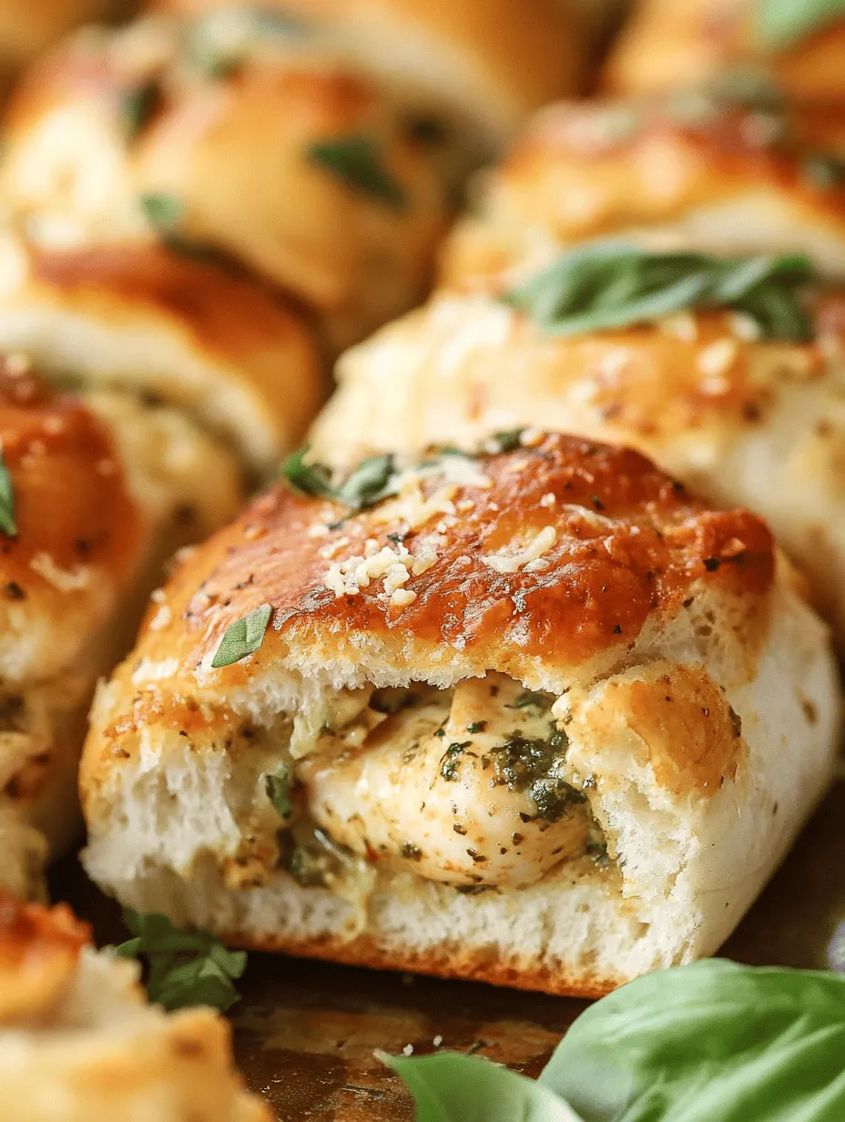 To truly appreciate the Pesto Chicken Pull-Apart Sliders, it’s essential to understand the role of each ingredient in this recipe. Each component contributes not only to the overall flavor but also to the texture and nutritional value of the dish.