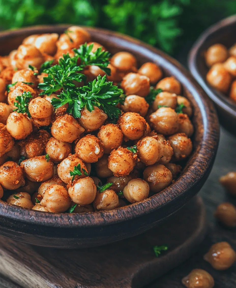 In recent years, the popularity of plant-based snacks has surged, driven by an increasing awareness of health and wellness. More and more individuals are seeking nutritious alternatives to traditional snacks, leading to a culinary revolution where legumes, nuts, and seeds take center stage. Among these, *Crunchy Spiced Chickpeas Delight* stands out as a healthy, flavorful option that tantalizes the taste buds without compromising nutritional value.