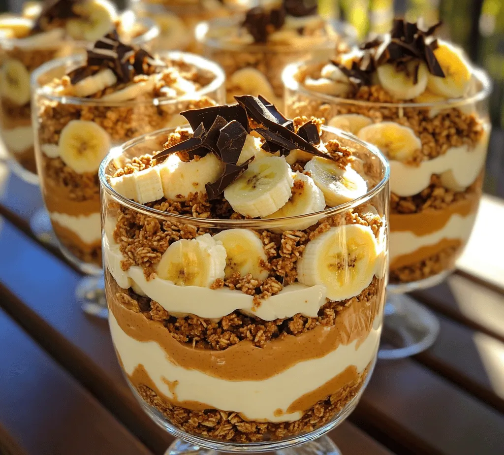 If you're looking for a dessert that perfectly balances indulgence with a touch of wholesome goodness, the Peanut Butter Banana Bliss Trifle is just the treat you need. This delightful dessert features layers of creamy peanut butter, luscious bananas, and a hint of sweetness, making it a favorite among both children and adults. The combination of flavors creates a harmonious blend that is both satisfying and refreshing, ensuring it stands out at any gathering.