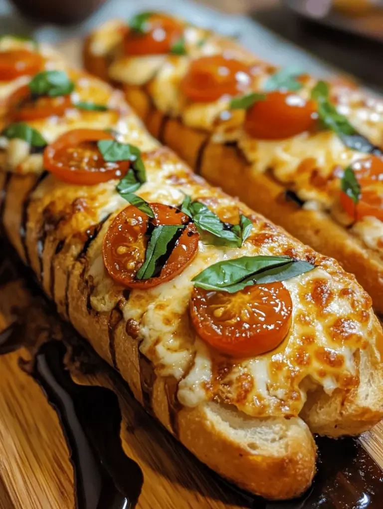 To achieve the perfect Cheesy Garlic Caprese Bread, it's essential to understand the key ingredients that contribute to its deliciousness. Let's take a closer look at each component and how they play a role in creating this mouthwatering dish.