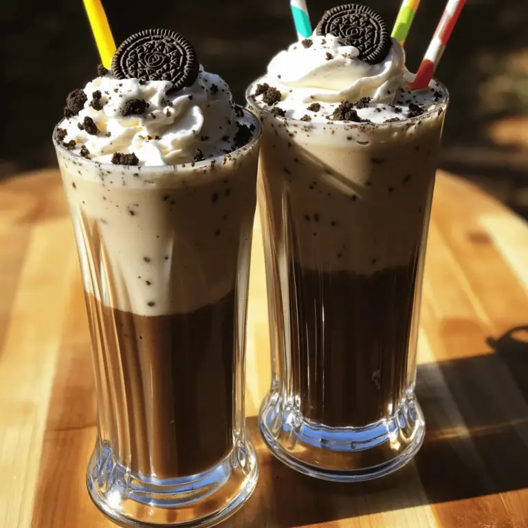 If you’re a fan of creamy desserts and the beloved flavors of Oreo cookies, then the Oreo Bliss Milkshake is about to become your new favorite treat. This delectable milkshake combines the rich, chocolatey crunch of Oreo cookies with velvety vanilla ice cream, creating a dessert that is as indulgent as it is satisfying. The beauty of this recipe lies not only in its delightful flavor but also in its simplicity; with just a few ingredients and minimal preparation time, you can whip up this luxurious milkshake in no time.