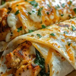 Understanding the components that go into your meal is essential for both flavor and nutrition. Each ingredient in the Cheesy Garlic Chicken Wraps serves a specific purpose, contributing to the dish's overall taste and health benefits. Let’s break down each ingredient used in this recipe, highlighting their roles and advantages.