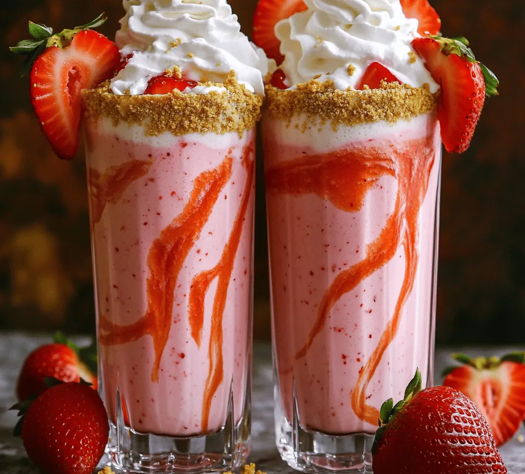 If you’re looking for a delightful way to indulge in the summer months, the Strawberry Cheesecake Milkshake is a perfect choice. This luscious treat brings together the creamy, rich flavors of traditional cheesecake with the vibrant, fresh taste of ripe strawberries, creating a beverage that is both refreshing and satisfying. The growing popularity of milkshakes as a fun dessert option has taken the culinary world by storm, especially during warmer weather when a cool, sweet treat is just what you need.