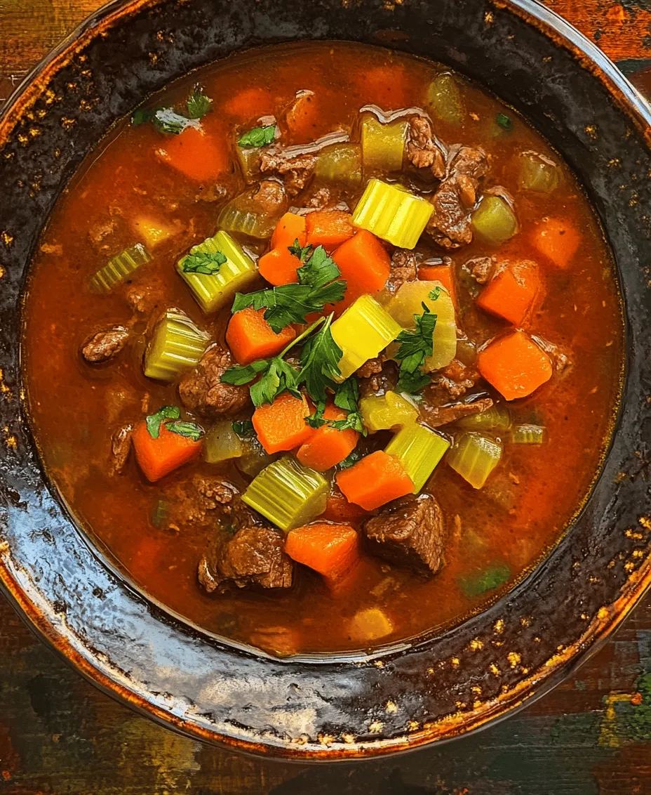 There's something inherently comforting about a warm bowl of soup, especially when it’s packed with nourishing ingredients and rich flavors. Hearty homemade vegetable beef soup embodies that comfort, making it a beloved dish in kitchens across the globe. This recipe not only satisfies your taste buds but also warms your soul, invoking memories of cozy family gatherings and cold winter nights spent around the dinner table.