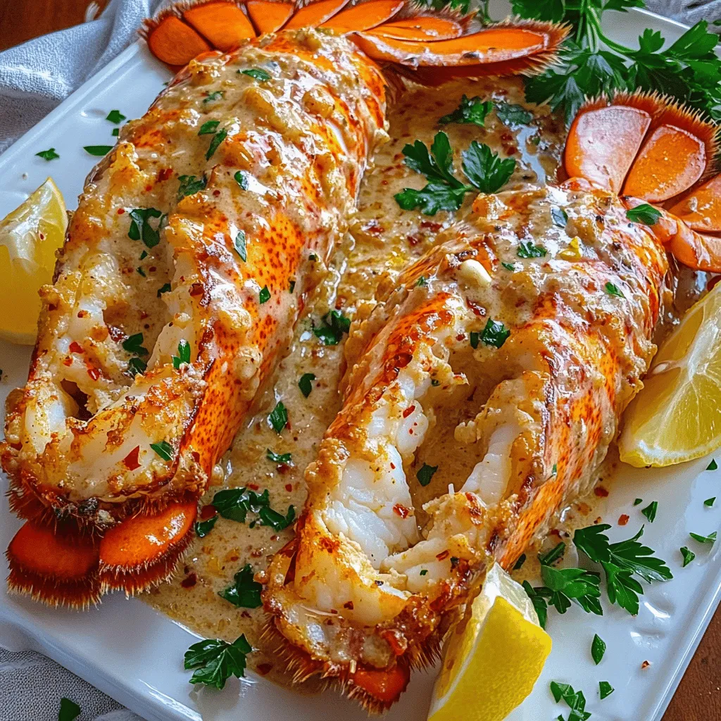 If you’re looking to impress your guests or indulge in a luxurious seafood dinner, Garlic Parmesan Alfredo Lobster Tails is the ultimate dish to consider. This recipe combines the rich flavors of garlic and parmesan with the succulent sweetness of lobster tails, creating a meal that is both indulgent and elegant. Whether it’s a special occasion or simply a night in with someone special, this dish elevates the dining experience to new heights.