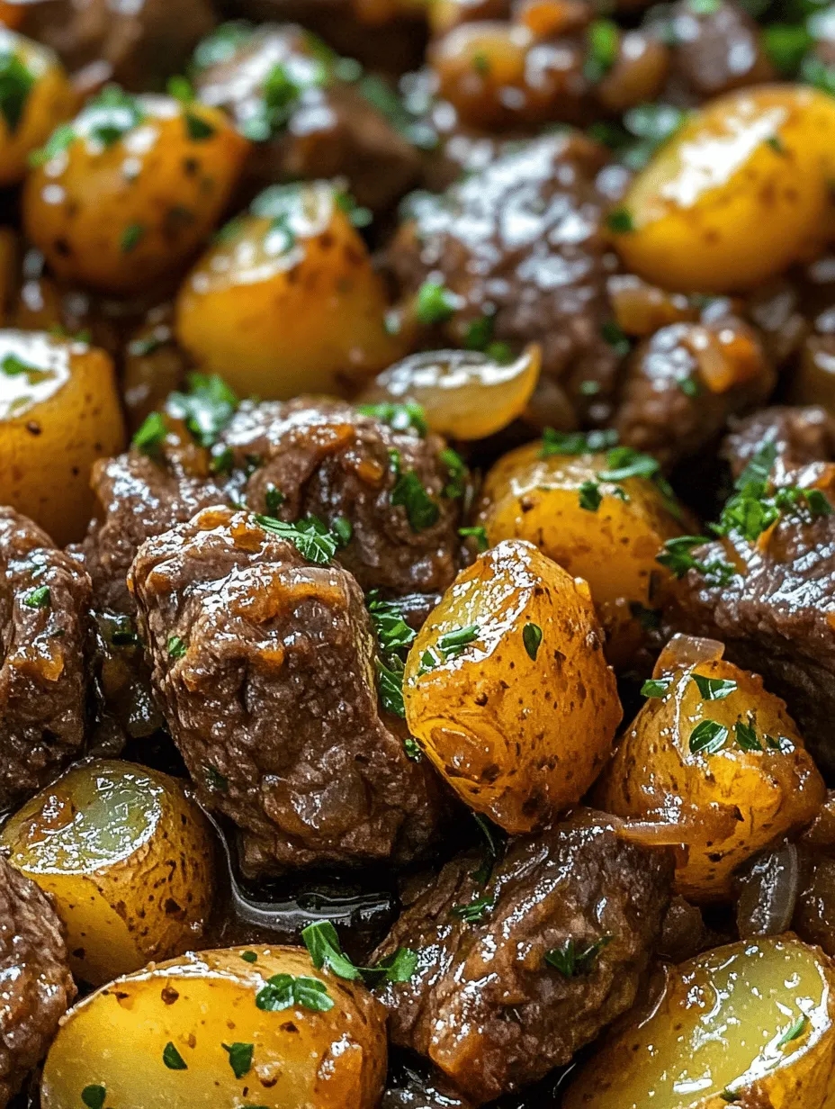 In today's fast-paced world, finding time to cook a wholesome meal can often feel like a daunting task. However, with the advent of slow cooking, preparing delicious and nutritious meals has never been easier. The Slow Cooker Garlic Butter Beef Bites & Potatoes recipe exemplifies this convenience, allowing busy individuals and families to enjoy a hearty dish without spending hours in the kitchen. This recipe combines the irresistible flavors of tender beef, aromatic garlic, and buttery potatoes, creating a comforting meal that warms the soul.