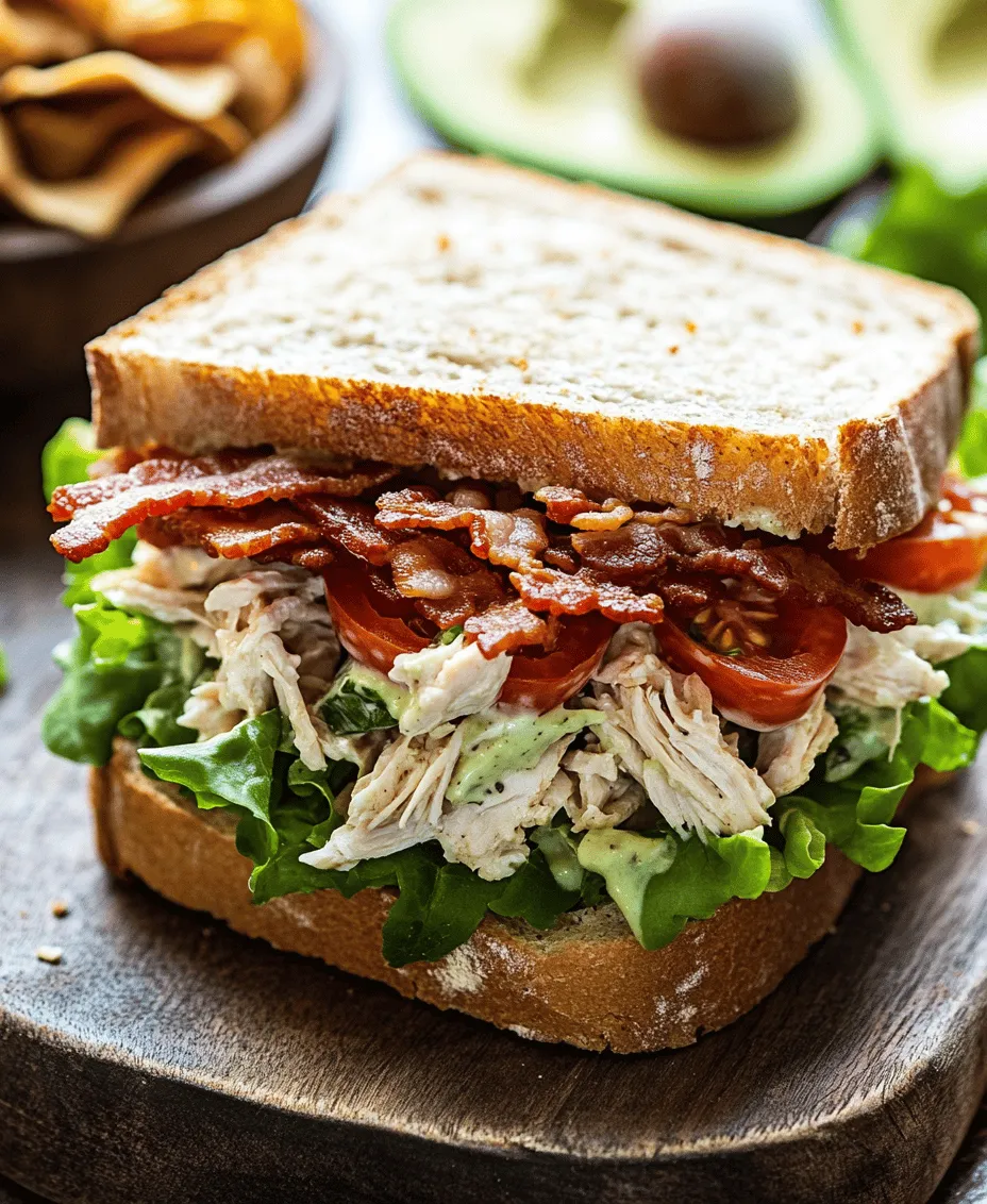 The Savory BLT Chicken Salad Sandwich is a delightful twist on the classic bacon, lettuce, and tomato (BLT) sandwich that many of us know and love. This recipe marries the traditional components of a BLT with a creamy chicken salad, making it a perfect option for busy individuals and families looking for a quick, nutritious meal without sacrificing flavor. With a satisfying blend of protein from the chicken, the crispness of fresh vegetables, and the irresistible crunch of bacon, this sandwich offers a balanced and delectable experience that is sure to please even the pickiest eaters.