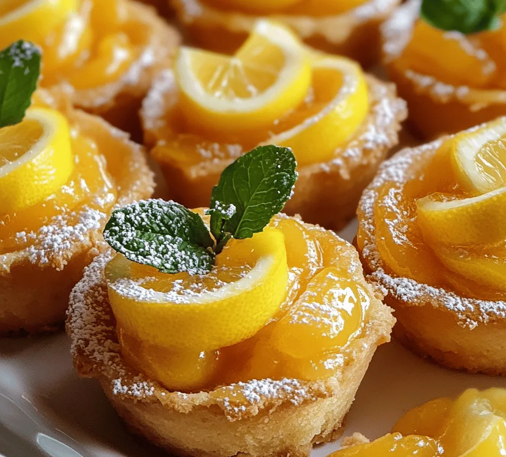 If you're searching for a dessert that perfectly balances sweet and tangy flavors, look no further than Lemon Bar Cookie Cups. These delightful treats combine the rich, buttery goodness of cookie dough with the vibrant, zesty profile of classic lemon bars. Ideal for a myriad of occasions, from casual get-togethers to festive celebrations, Lemon Bar Cookie Cups are sure to impress your guests and satisfy your sweet tooth.