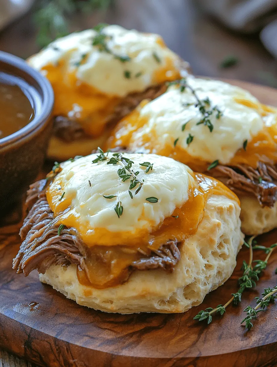 To truly appreciate the French Dip Biscuit, it’s essential to understand its origins. The traditional French Dip sandwich, which consists of thinly sliced roast beef served on a crusty French roll, is believed to have been created in Los Angeles in the early 1900s. The sandwich is typically served with a side of rich beef broth for dipping, allowing diners to savor the juicy flavors of the beef while enjoying the satisfying crunch of the bread.