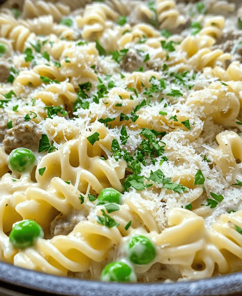 To create the perfect Stovetop Creamy Ground Beef Pasta, it's crucial to understand the key ingredients that contribute to its deliciousness. Each component plays an essential role in developing flavor and texture, making this dish a standout choice for any home cook.