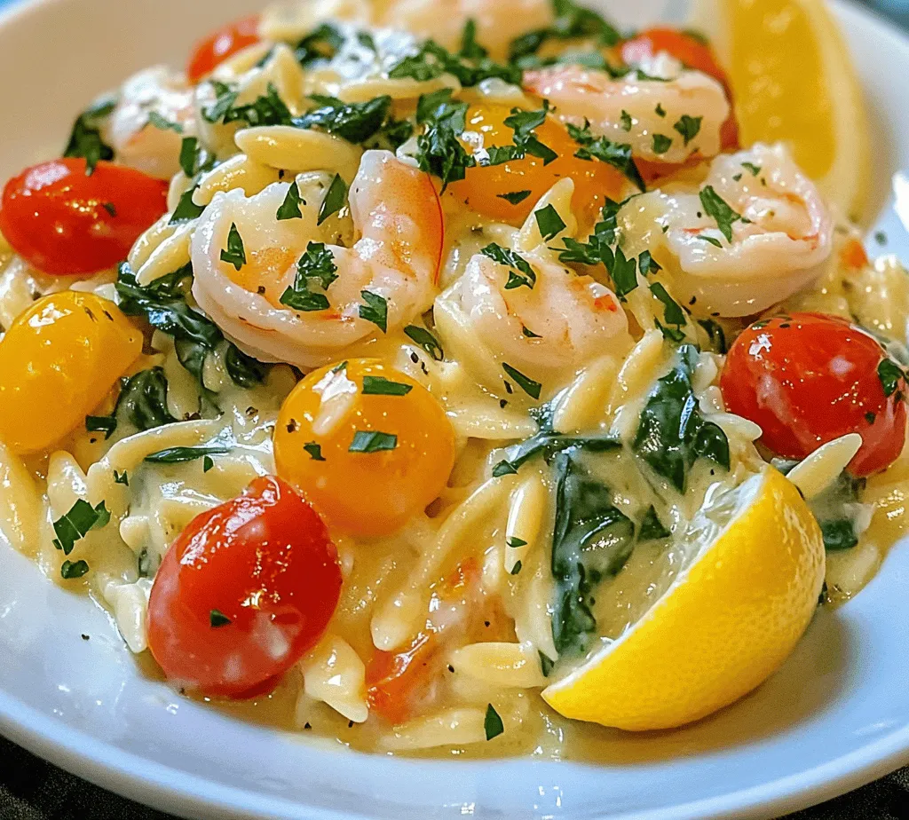 To understand why Shrimp Orzo in Creamy Wine Sauce is such a standout dish, it’s crucial to delve into the key ingredients that bring it to life. Each component plays a vital role, contributing to the overall flavor, texture, and nutritional profile of the meal.