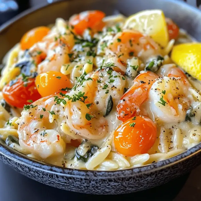 To understand why Shrimp Orzo in Creamy Wine Sauce is such a standout dish, it’s crucial to delve into the key ingredients that bring it to life. Each component plays a vital role, contributing to the overall flavor, texture, and nutritional profile of the meal.