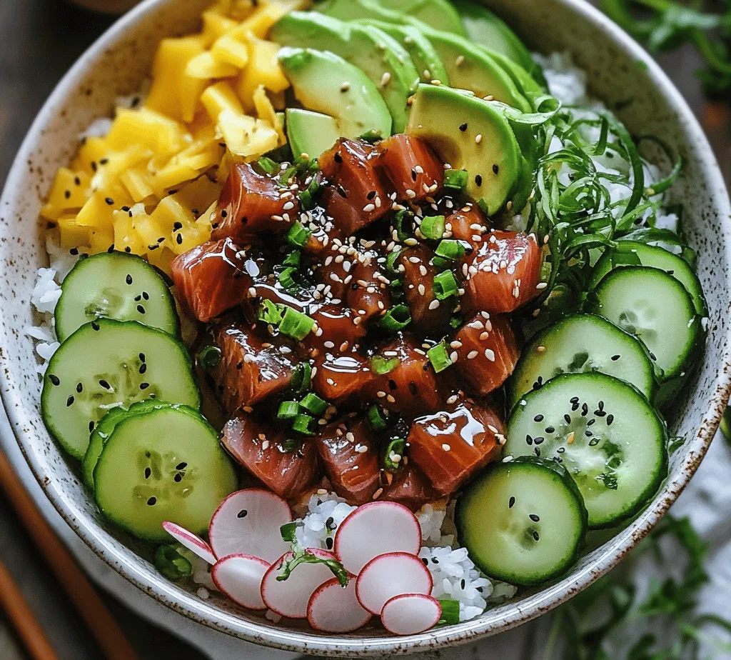 In recent years, poke bowls have surged in popularity, captivating food enthusiasts around the world with their vibrant flavors and fresh ingredients. Originating from the beautiful shores of Hawaii, poke bowls are not just a meal; they are an experience that brings together the richness of the ocean and the bounty of the earth. Among the myriad variations available, the Tropical Paradise Ahi Poke Bowl stands out as a particularly tantalizing option that combines fresh Ahi tuna with a medley of tropical ingredients.