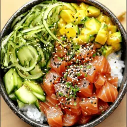 In recent years, poke bowls have surged in popularity, captivating food enthusiasts around the world with their vibrant flavors and fresh ingredients. Originating from the beautiful shores of Hawaii, poke bowls are not just a meal; they are an experience that brings together the richness of the ocean and the bounty of the earth. Among the myriad variations available, the Tropical Paradise Ahi Poke Bowl stands out as a particularly tantalizing option that combines fresh Ahi tuna with a medley of tropical ingredients.