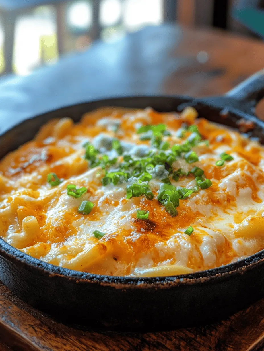 Mac and cheese is a dish that holds a special place in the hearts of many, serving as the ultimate comfort food for generations. Its creamy texture and cheesy goodness create a nostalgic experience that evokes memories of childhood dinners and cozy family gatherings. But what if we could take this beloved classic and elevate it to new heights? Enter Fiery Buffalo Chicken Mac & Cheese. This delectable twist on the traditional recipe combines the rich, gooey delight of mac and cheese with the bold, spicy flavors of buffalo chicken, creating a dish that satisfies both cheese lovers and spice aficionados alike.