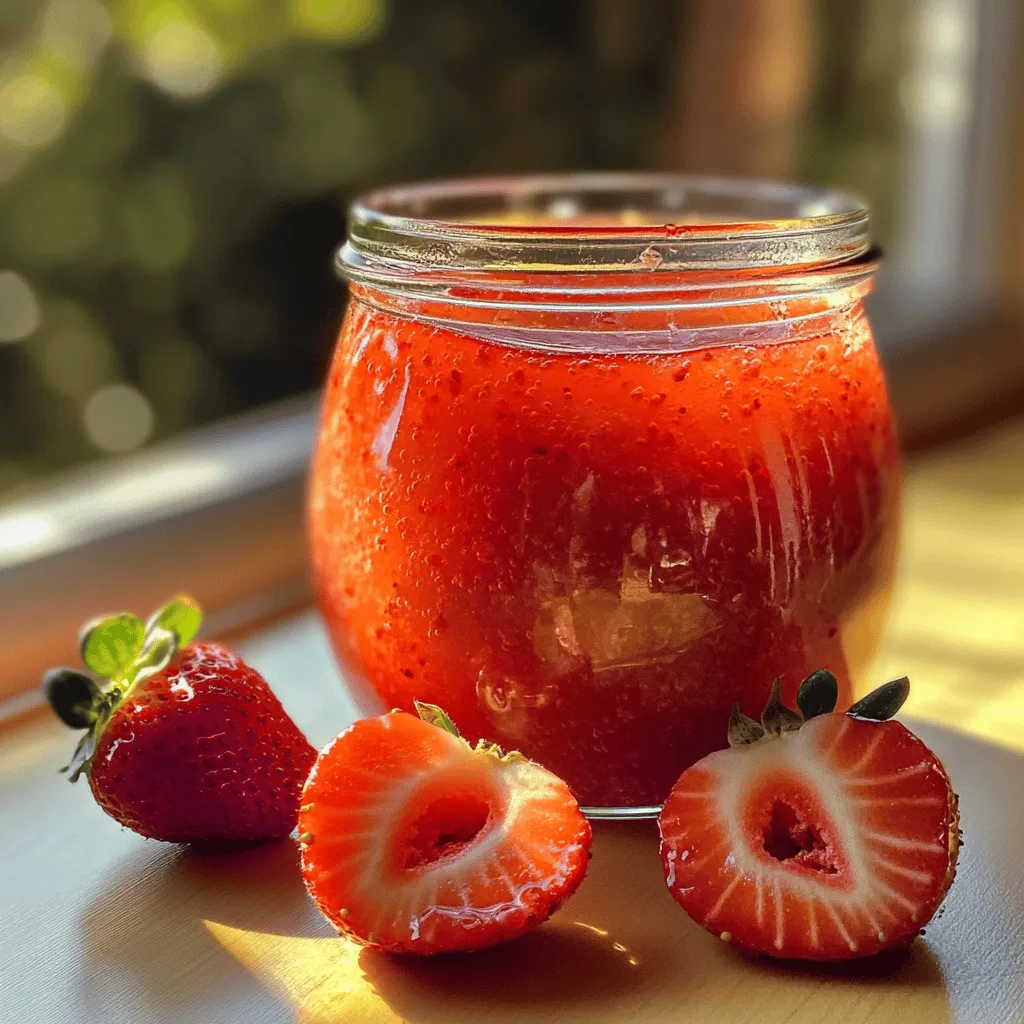 Step into the world of vibrant flavors and refreshing concoctions with our Sweet Strawberry Elixir. This delightful syrup captures the essence of strawberries, offering a burst of sweetness that can elevate a variety of dishes and beverages. Whether you’re drizzling it over pancakes, mixing it into cocktails, or simply adding it to sparkling water for a refreshing drink, this elixir is a versatile addition to any kitchen. With the rise of homemade recipes and a focus on fresh, quality ingredients, this strawberry syrup stands out as a perfect example of how natural flavors can transform everyday culinary experiences.