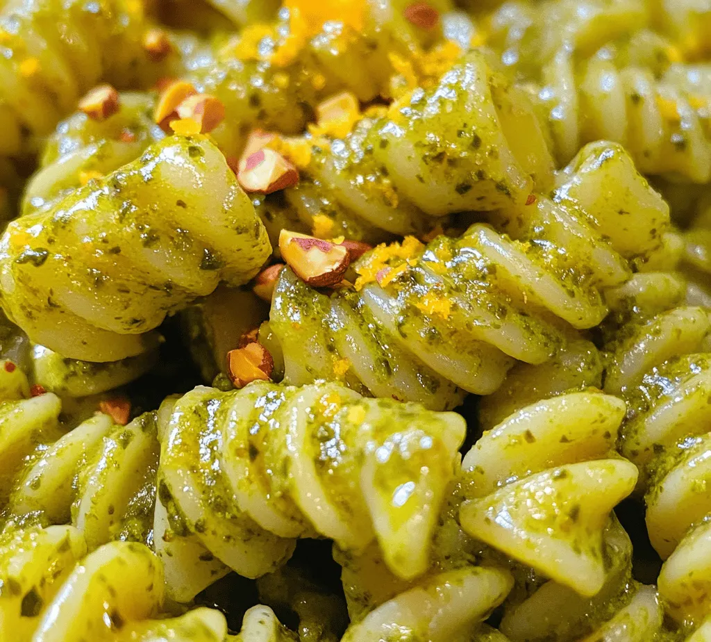 If you're seeking a delightful blend of flavors that will tantalize your taste buds and elevate your pasta game, look no further than Creamy Pistachio Pesto Pasta. This dish is not only rich and creamy but also packed with the unique, nutty flavor of pistachios, making it a standout choice for any occasion. Whether you're planning a cozy weeknight dinner, a gathering with friends, or a special celebration, this pasta dish is sure to impress. The vibrant green hue of the pesto, coupled with its luscious texture, makes it a feast for the eyes as well as the palate.