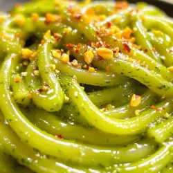 If you're seeking a delightful blend of flavors that will tantalize your taste buds and elevate your pasta game, look no further than Creamy Pistachio Pesto Pasta. This dish is not only rich and creamy but also packed with the unique, nutty flavor of pistachios, making it a standout choice for any occasion. Whether you're planning a cozy weeknight dinner, a gathering with friends, or a special celebration, this pasta dish is sure to impress. The vibrant green hue of the pesto, coupled with its luscious texture, makes it a feast for the eyes as well as the palate.