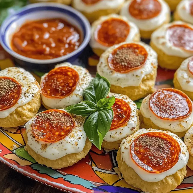 In recent years, bite-sized snacks have surged in popularity, becoming a staple at gatherings, family meals, and casual get-togethers. These delightful morsels cater to the ever-growing demand for convenience and flavor, allowing hosts and home cooks to serve up a variety of options that suit both adults and children alike. Among these, Bite-Sized Pepperoni Pizza Minis stand out as a fan-favorite, combining the beloved flavors of classic pizza with the fun, shareable nature of mini snacks.