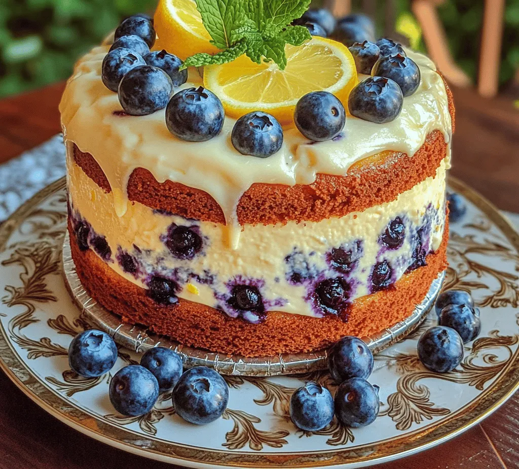 If you're on the hunt for a dessert that perfectly balances tartness and sweetness, look no further than the Irresistible Lemon Blueberry Cheesecake Cake. This decadent treat brings together the bright, zesty flavors of fresh lemons and juicy blueberries, making it a refreshing choice for any occasion. Imagine slicing into a cake that not only looks stunning with its vibrant colors but also delivers a burst of flavor with every bite. The harmonious combination of creamy cheesecake and fluffy cake layers takes this dessert to a whole new level, appealing to both cheesecake lovers and cake enthusiasts alike.