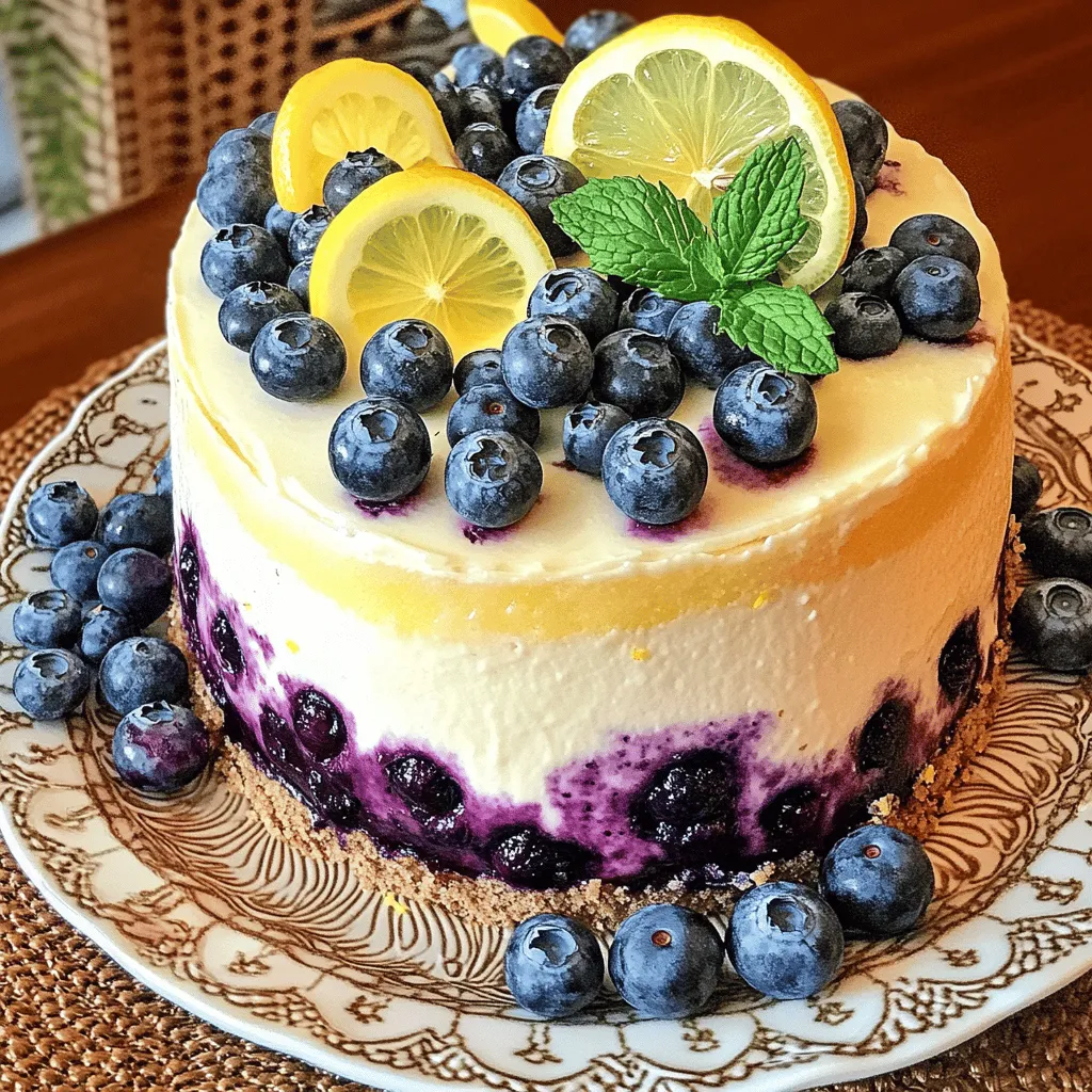 If you're on the hunt for a dessert that perfectly balances tartness and sweetness, look no further than the Irresistible Lemon Blueberry Cheesecake Cake. This decadent treat brings together the bright, zesty flavors of fresh lemons and juicy blueberries, making it a refreshing choice for any occasion. Imagine slicing into a cake that not only looks stunning with its vibrant colors but also delivers a burst of flavor with every bite. The harmonious combination of creamy cheesecake and fluffy cake layers takes this dessert to a whole new level, appealing to both cheesecake lovers and cake enthusiasts alike.