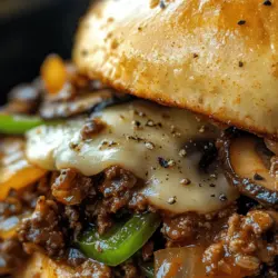 Imagine a dish that combines the rich, savory flavors of a classic Philly cheesesteak with the comforting simplicity of a Sloppy Joe. That’s exactly what Philly Cheesesteak Sloppy Joes offer: a mouthwatering fusion that is sure to please both the palate and the busy home cook. This recipe is not only a delicious nod to two beloved American classics but also a practical solution for families looking to whip up a satisfying dinner without spending hours in the kitchen.