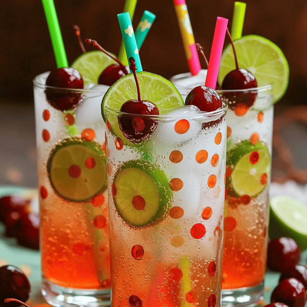 Cherries are the star of our Cherry Limeade Splash. Known for their sweet and slightly tart flavor, these delightful fruits provide a deep, rich color and natural sweetness to the beverage. When choosing cherries, opt for the freshest, plumpest ones you can find. Look for cherries that are bright in color, firm to the touch, and free from blemishes or soft spots.