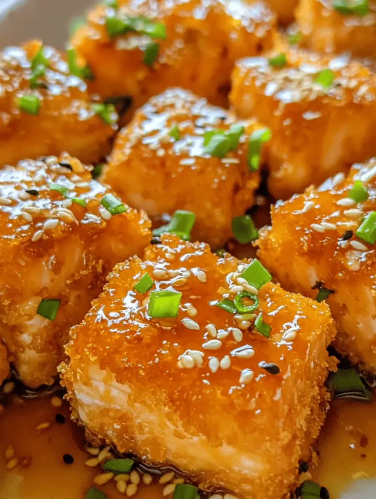 The heart of any great dish lies in its ingredients. Each component contributes to the overall flavor and texture, making it essential to understand what goes into your Crispy Honey Garlic Salmon Bites. Let’s break down the key ingredients that will elevate this dish.