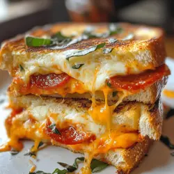 To create the ultimate Pizza Grilled Cheese Delight, understanding the ingredients is paramount. Each component plays a vital role in delivering the texture and flavor that make this dish stand out. Let's explore the core components that will elevate your grilled cheese experience.