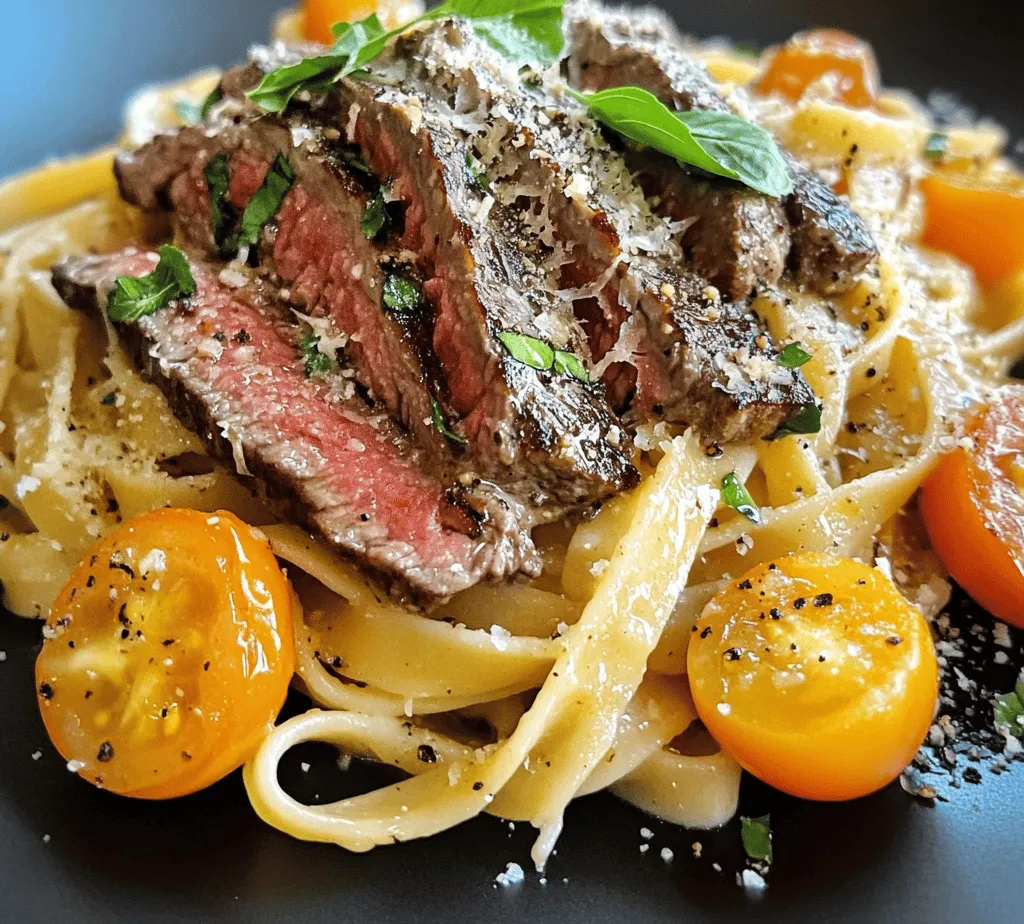 To craft a perfect Steak Pasta Delight, understanding the key ingredients is essential. Let’s break down each component that contributes to the overall flavor and texture of this dish.