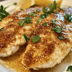 When it comes to easy and flavorful meal choices, Honey Mustard Baked Crusted Tilapia Fillets stand out as a nutritious option that doesn't compromise on taste. This dish combines the light, flaky texture of tilapia with a sweet and tangy honey mustard crust, making it a delightful dinner choice for those looking to elevate their home cooking. Perfectly baked, these fillets are not only scrumptious but also incredibly easy to prepare, making them ideal for busy weeknights or casual dinner parties alike.