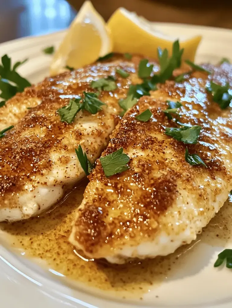 When it comes to easy and flavorful meal choices, Honey Mustard Baked Crusted Tilapia Fillets stand out as a nutritious option that doesn't compromise on taste. This dish combines the light, flaky texture of tilapia with a sweet and tangy honey mustard crust, making it a delightful dinner choice for those looking to elevate their home cooking. Perfectly baked, these fillets are not only scrumptious but also incredibly easy to prepare, making them ideal for busy weeknights or casual dinner parties alike.