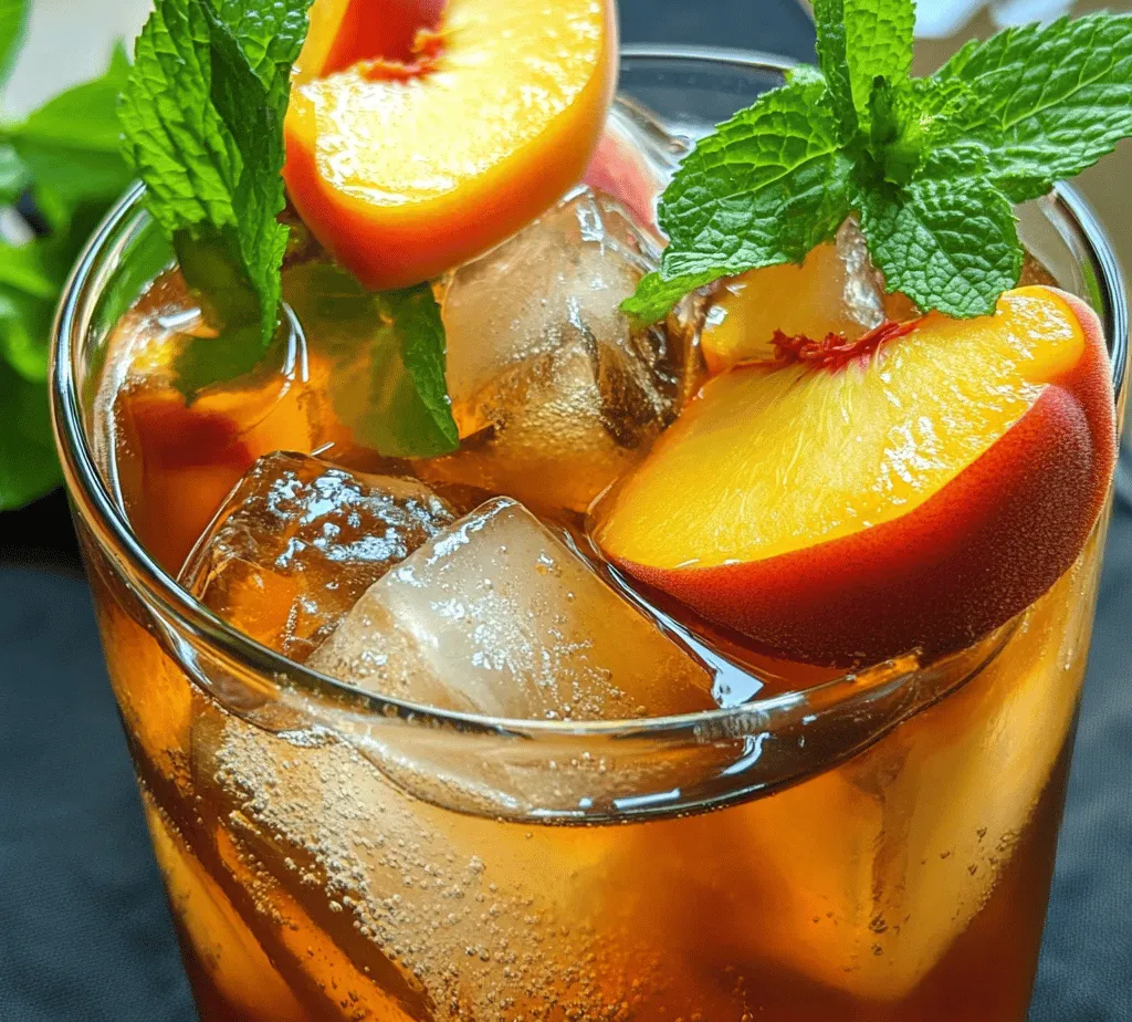 As the sweltering sun casts its warm glow and outdoor gatherings beckon, few beverages can compete with a tall glass of Southern Peach Tea. This delightful drink embodies the spirit of summer in the South, offering a perfect balance of sweetness and refreshing flavor that revitalizes the soul. Southern Peach Tea is more than just a drink; it is a cherished tradition deeply rooted in Southern culture, reflecting the region’s rich agricultural heritage and hospitality.