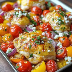 In today's fast-paced world, finding time to prepare healthy, delicious meals can often feel like a daunting task. This is where sheet pan meals come into play, offering a solution for those busy weeknights when you crave something wholesome yet convenient. Our Greek-Inspired Sheet Pan Chicken Recipe is the perfect answer to your culinary conundrum. Not only does it encapsulate the vibrant and aromatic flavors of Greek cuisine, but it also combines the ease of cooking everything on a single pan, minimizing both preparation and cleanup time.