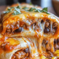 Enchiladas are a beloved staple in Mexican cuisine, celebrated for their versatility and robust flavors. Traditionally, this dish comprises rolled tortillas filled with a variety of ingredients, smothered in a flavorful sauce, and topped with cheese. The origins of enchiladas trace back centuries, with evidence suggesting they were enjoyed by ancient Aztec civilizations. Over time, enchiladas have evolved, incorporating different regional ingredients and cooking methods, but their comforting essence remains unchanged.