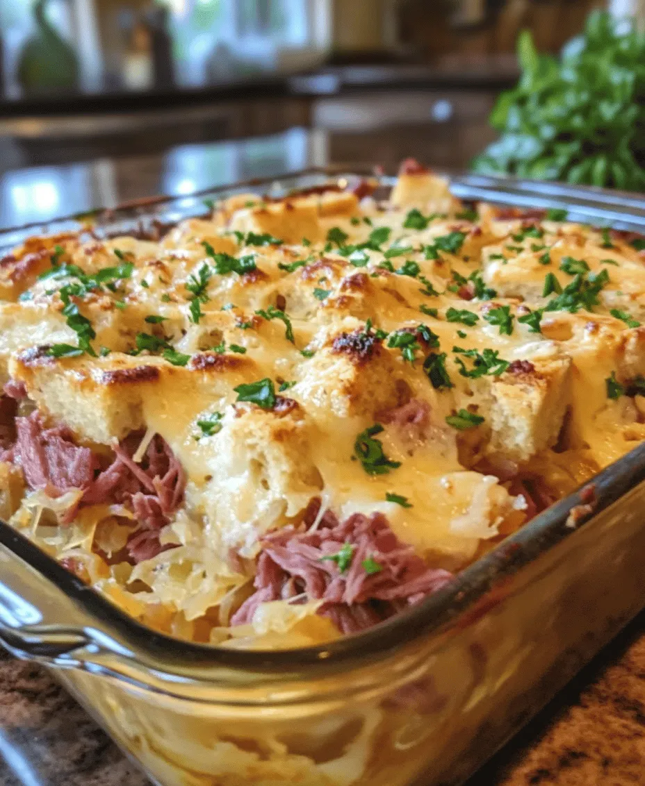 To create a delicious Reuben Casserole Bake, it's essential to understand the key ingredients and their roles in the dish. Each component contributes to the overall flavor, texture, and satisfaction of this comforting meal.