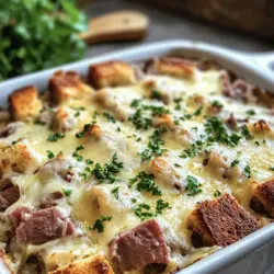 To create a delicious Reuben Casserole Bake, it's essential to understand the key ingredients and their roles in the dish. Each component contributes to the overall flavor, texture, and satisfaction of this comforting meal.