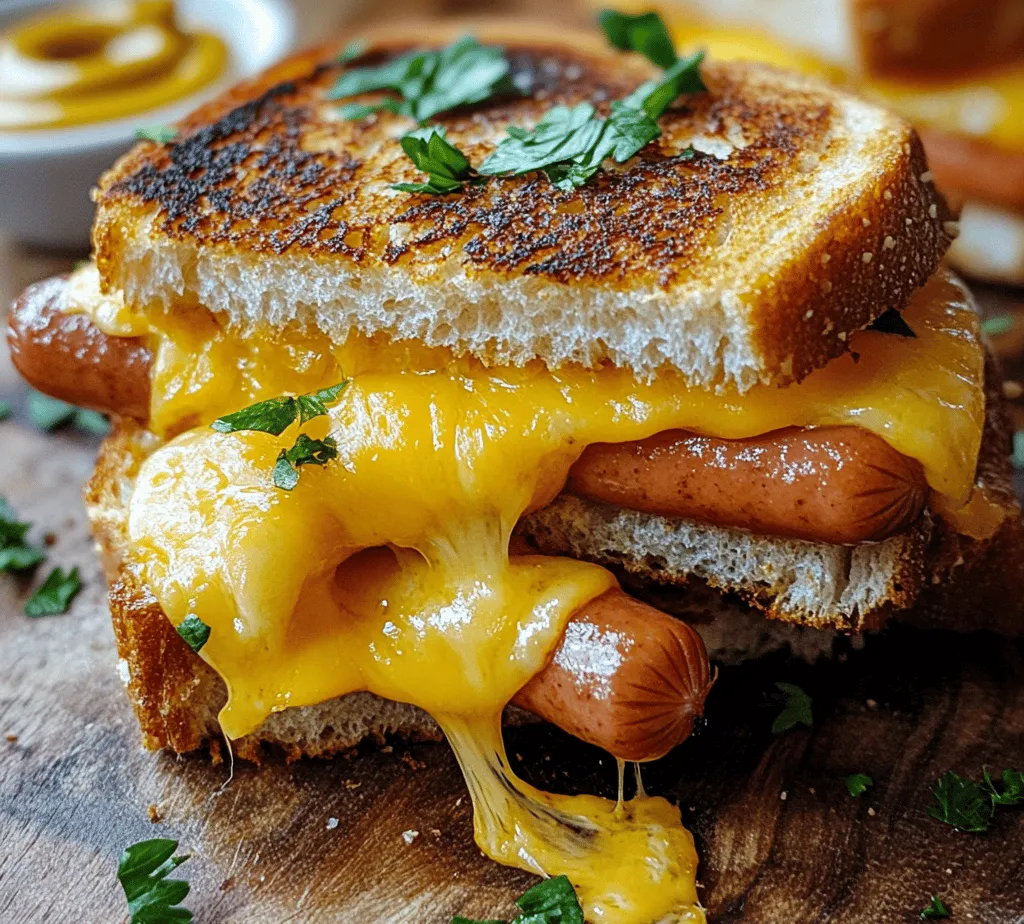 If you're on the lookout for a dish that perfectly combines classic comfort food with a touch of culinary innovation, then the Hot Dog Grilled Cheese Delight is the recipe for you! Imagine the gooey melt of your favorite cheese enveloping a juicy, flavorful hot dog, all sandwiched between two crispy slices of perfectly toasted bread. This delightful fusion not only appeals to your taste buds but also satisfies your cravings for nostalgia and simplicity.