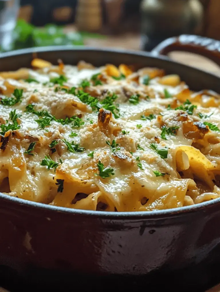 In the realm of comfort food, few dishes can compete with the rich, savory flavors of French onion soup. This classic recipe, with its deeply caramelized onions, aromatic herbs, and gooey melted cheese, has undergone a delightful transformation into a modern favorite: One Pot French Onion Pasta. This dish encapsulates all the comforting essence of its soup predecessor while offering the convenience of a one-pot meal, making it an ideal choice for busy families and individuals alike.