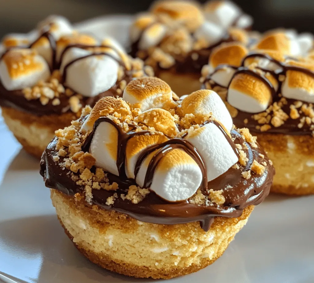 S'mores Cookie Cups are not just a dessert; they are an experience. Imagine biting into a soft, chewy cookie that has been lovingly crafted to cradle a gooey center filled with melted chocolate and fluffy marshmallows. This delightful combination of flavors and textures creates a treat that is both familiar and exciting. Whether you're hosting a gathering, looking for a fun baking project with the kids, or simply craving something sweet, these cookie cups are the perfect solution.