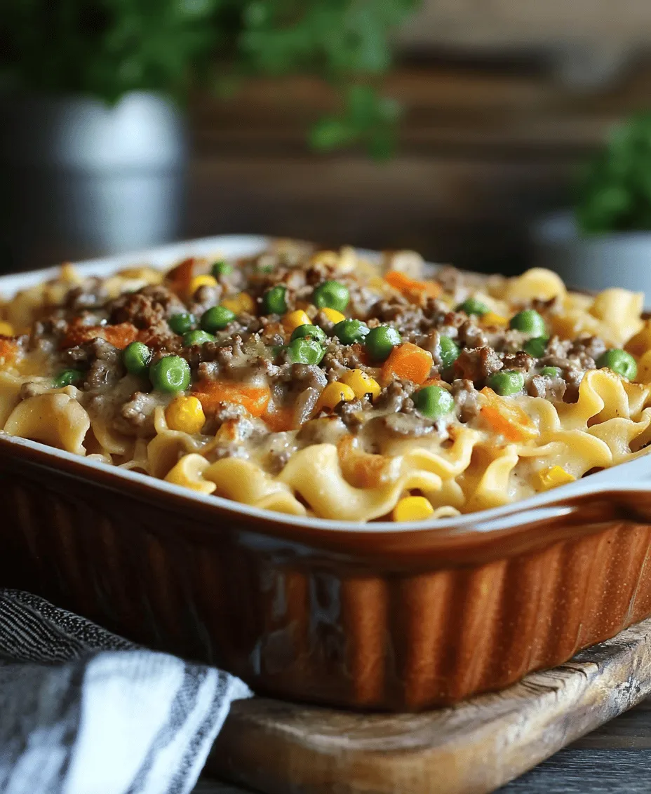 When it comes to comfort food, few dishes are as beloved and satisfying as a hearty hamburger casserole. This classic dish, with its warm, inviting flavors, has become a staple in many households across the country. The beauty of a hamburger casserole lies not only in its rich, savory taste but also in its ability to deliver a filling meal with minimal fuss. For those who crave a comforting dish that doesn’t require hours in the kitchen, the heavenly 4-ingredient hamburger casserole is the perfect solution.