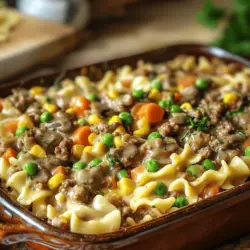 When it comes to comfort food, few dishes are as beloved and satisfying as a hearty hamburger casserole. This classic dish, with its warm, inviting flavors, has become a staple in many households across the country. The beauty of a hamburger casserole lies not only in its rich, savory taste but also in its ability to deliver a filling meal with minimal fuss. For those who crave a comforting dish that doesn’t require hours in the kitchen, the heavenly 4-ingredient hamburger casserole is the perfect solution.