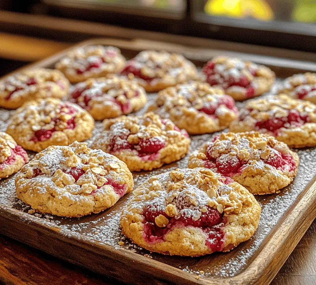 Raspberry crumble cookies are a delightful fusion of flavors and textures that make them an irresistible treat for any occasion. Imagine biting into a soft, buttery cookie topped with a generous layer of tart, juicy raspberries, all encased in a crunchy crumble. This unique combination not only tantalizes your taste buds but also provides a satisfying contrast that keeps you coming back for more. Whether you're hosting a gathering, enjoying a cozy tea time, or simply treating yourself to something sweet, raspberry crumble cookies are the perfect choice.