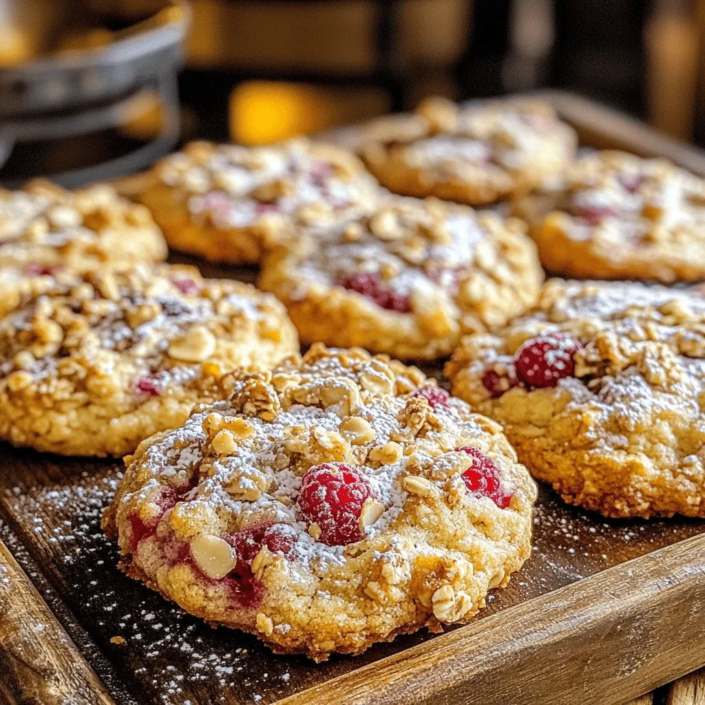 Raspberry crumble cookies are a delightful fusion of flavors and textures that make them an irresistible treat for any occasion. Imagine biting into a soft, buttery cookie topped with a generous layer of tart, juicy raspberries, all encased in a crunchy crumble. This unique combination not only tantalizes your taste buds but also provides a satisfying contrast that keeps you coming back for more. Whether you're hosting a gathering, enjoying a cozy tea time, or simply treating yourself to something sweet, raspberry crumble cookies are the perfect choice.