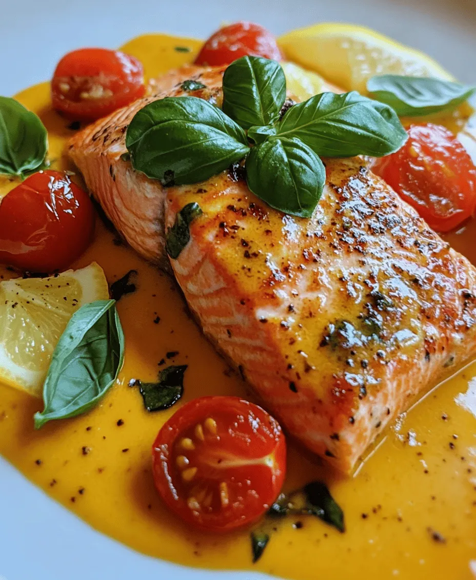 If you’re looking for a dish that combines elegance and simplicity, look no further than Creamy Tuscan Garlic Salmon. This mouthwatering recipe stands out due to its rich, creamy sauce infused with vibrant Tuscan flavors, making it a perfect choice for both special occasions and quick weeknight dinners. The combination of succulent salmon fillets, aromatic garlic, fresh spinach, and cherry tomatoes creates a symphony of flavors that dance on your palate. Whether you’re impressing guests at a dinner party or treating yourself to a gourmet meal at home, this dish delivers restaurant-quality results with minimal effort.