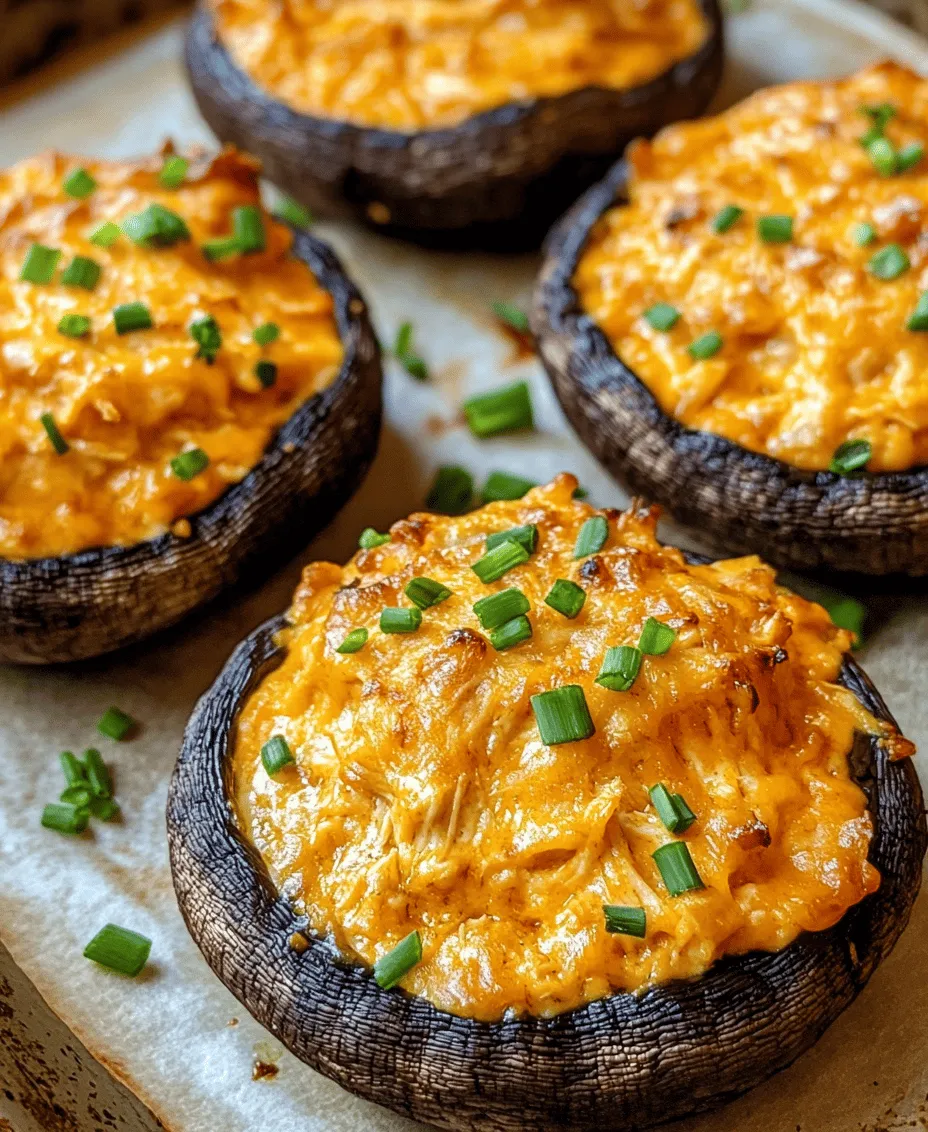 To create the perfect Buffalo Chicken Dip Stuffed Baked Mushrooms, it’s essential to understand the key ingredients that contribute to its delectable flavor and texture. Each component plays a crucial role in crafting this dish, from the choice of mushrooms to the creamy filling.